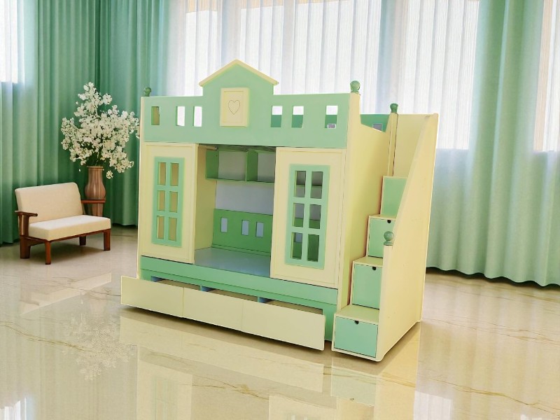 Giường 2 Tầng 1m6x2m – Rộng Rãi, Đa Dụng Cho Mọi Nhà 6 Giường 2 tầng 1m6x2m