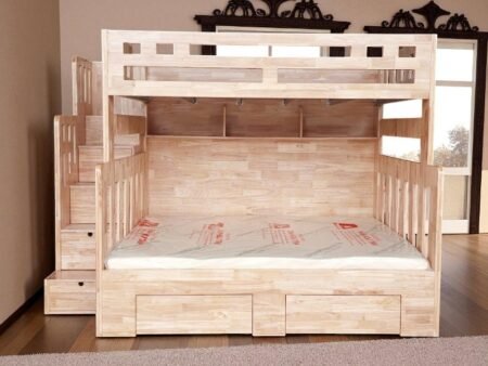 Giường Đôi Cho Bé An Toàn Và Tiện Lợi 15 Giường đôi cho bé