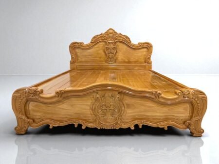 Giường gỗ gõ đỏ