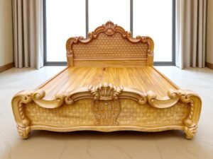 Giường gỗ sồi 1m8x2m