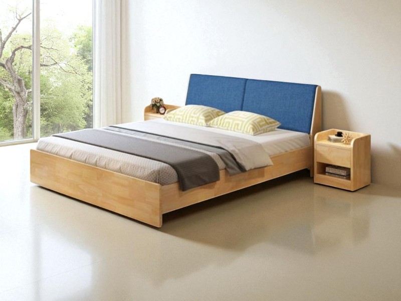 Giường Gỗ Xoan Đào – Vẻ Đẹp Cổ Điển Xen Lẫn Hiện Đại 4 Giường gỗ xoan đào