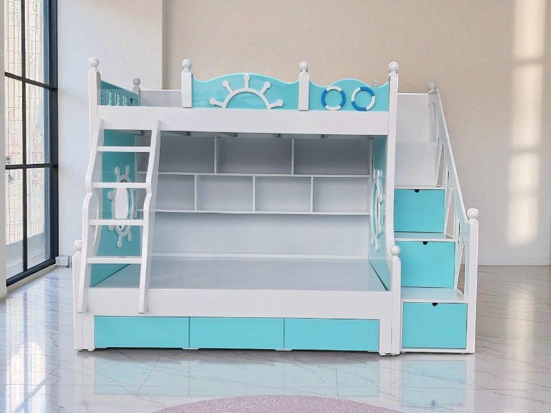 Giường Kéo 2 Tầng – Giải Pháp Thông Minh Cho Nhà Hẹp 7 Giường kéo 2 tầng