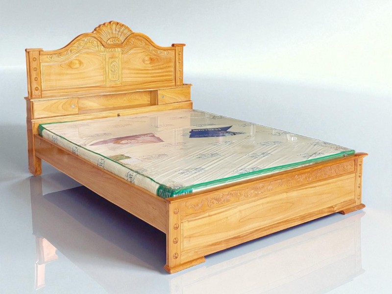 Giường ngủ bằng gỗ