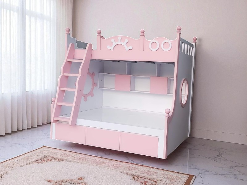Giường Tầng 1m2 x 2m Tiết Kiệm Diện Tích Tuyệt Vời 7 Giường tầng 1m2 x 2m