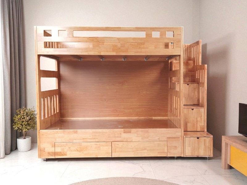 Giường Tầng 1m2 x 2m Tiết Kiệm Diện Tích Tuyệt Vời 6 Giường tầng 1m2 x 2m