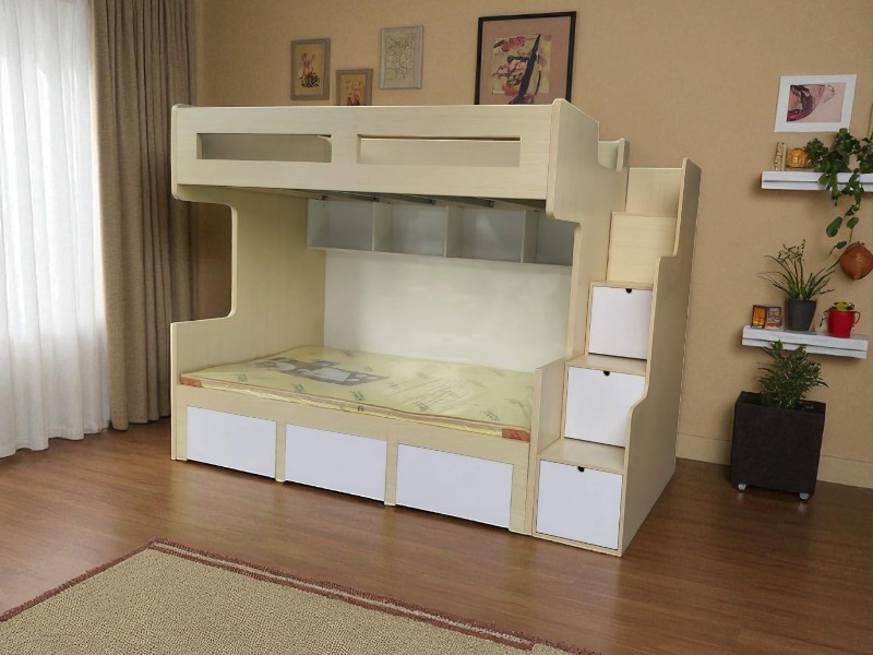 Giường Tầng 3 Người – Giải Pháp Tiện Ích Cho Cả Nhà 2 Giường tầng 3 người