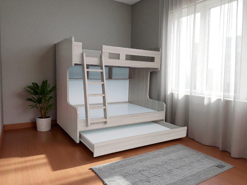 Giường Tầng 3 Người – Giải Pháp Tiện Ích Cho Cả Nhà 6 Giường tầng 3 người