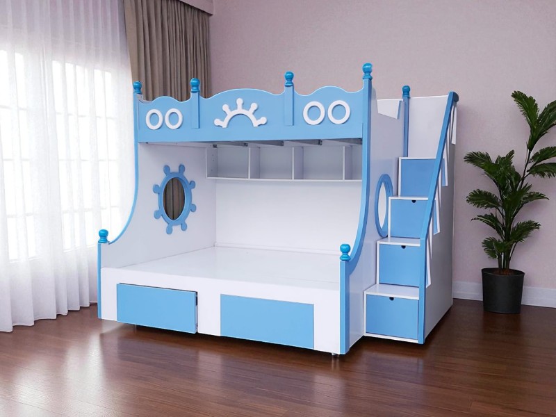 Giường Tầng 3 Người – Giải Pháp Tiện Ích Cho Cả Nhà 5 Giường tầng 3 người