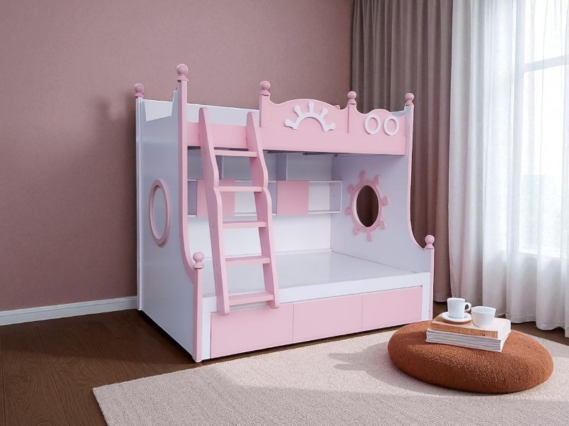 Giường Tầng 3 Người – Giải Pháp Tiện Ích Cho Cả Nhà 4 Giường tầng 3 người