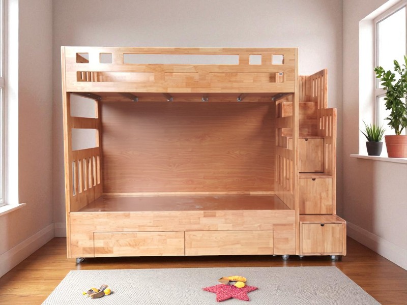 Giường Tầng 3 Người – Giải Pháp Tiện Ích Cho Cả Nhà 3 Giường tầng 3 người