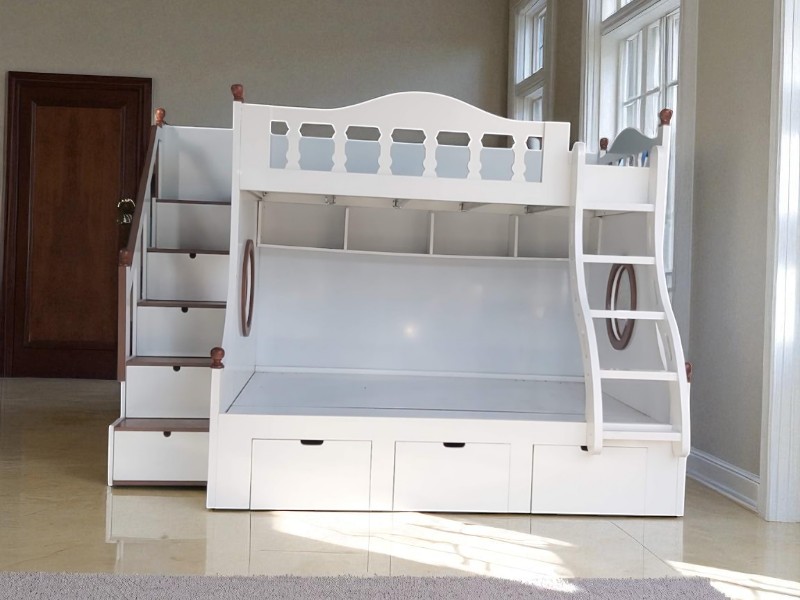 Giường Tầng Bộ Đội – Bền Bỉ, Chuẩn Quân Đội 3 Giường tầng bộ đội