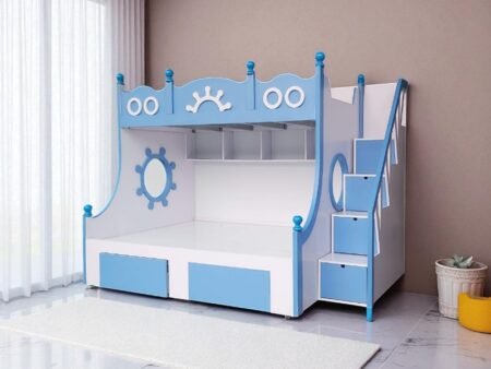 Giường Tầng Kèm Bàn Học Tiện Lợi Cho Trẻ Em 22 Giường tầng kèm bàn học