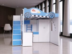 Giường tầng kết hợp tủ quần áo cho người lớn