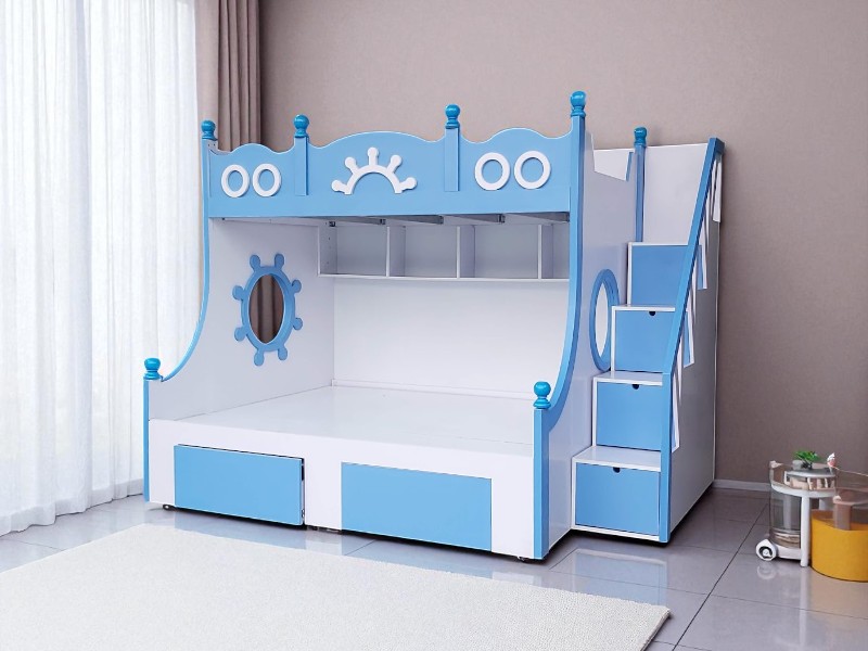 Giường Tầng Lắp Ghép Thông Minh Cho Mọi Không Gian 4 Giường tầng lắp ghép