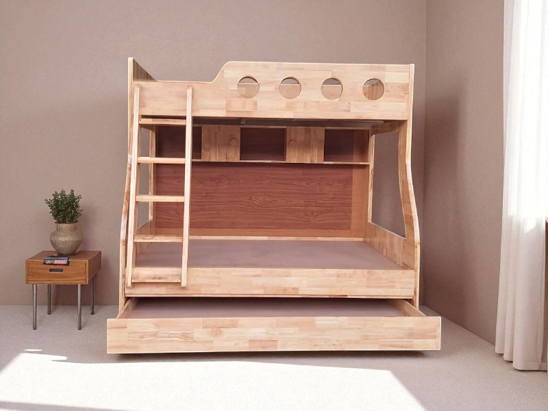 Giường Tầng Lắp Ghép Thông Minh Cho Mọi Không Gian 7 Giường tầng lắp ghép