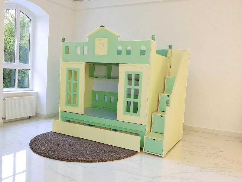 Giường Tầng Lắp Ghép Thông Minh Cho Mọi Không Gian 6 Giường tầng lắp ghép