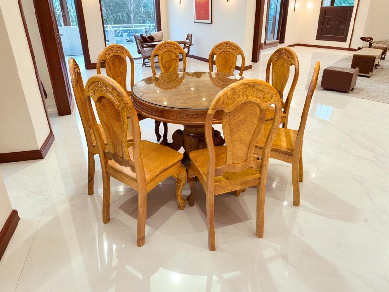 Kích Thước Bàn Ăn 6 Ghế Chuẩn Nhất Hiện Nay 3 Kích thước bàn ăn 6 ghế