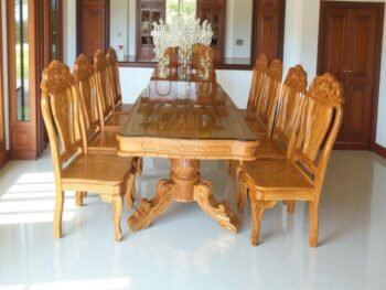 Kích thước bàn ăn 6 người