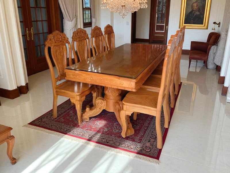 Kích Thước Bàn Ăn 6 Người Chuẩn Và Hợp Lý 4 Kích thước bàn ăn 6 người