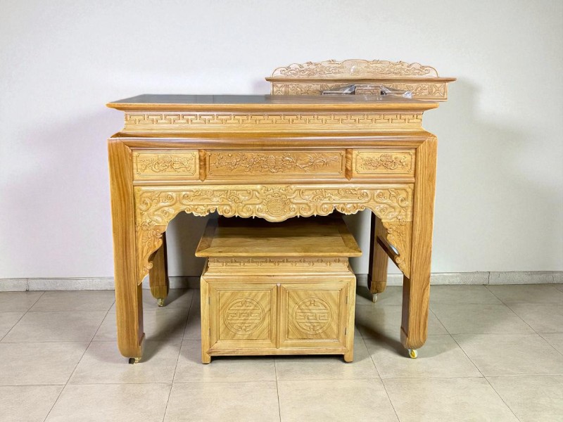 Mẫu Bàn Thờ Gia Tiên Đẹp – Sang Trọng Cho Mọi Không Gian 7 Mẫu bàn thờ gia tiên đẹp