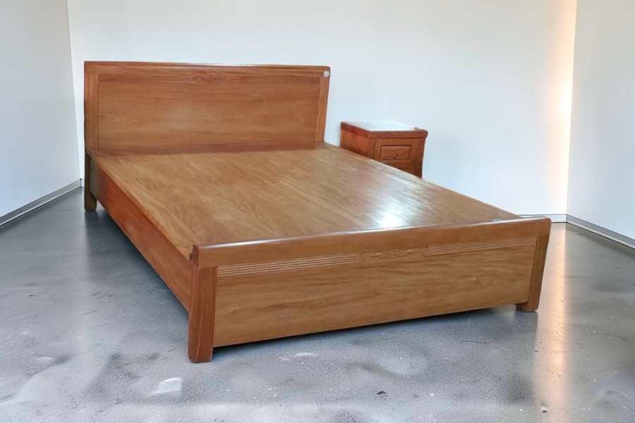 Giường 1m2 x 2m Nhỏ Gọn Cho Mọi Không Gian Mẫu giường 1m2 x 2m có hộc kéo thông minh tiết kiệm diện tích