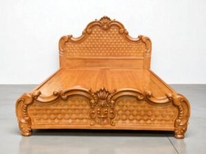 Mẫu giường gỗ 1m8x2m đẹp