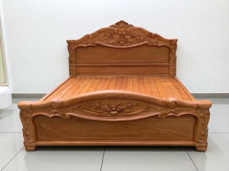 Mẫu Giường Gỗ 1m8x2m Đẹp – Lựa Chọn Tuyệt Vời Cho Phòng Ngủ Rộng 7 Mẫu giường gỗ 1m8x2m đẹp