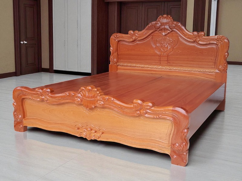Mẫu Giường Gỗ 2mx2m2 Đẹp Sang Cho Phòng Ngủ Rộng 2 Mẫu giường gỗ 2mx2m2 đẹp