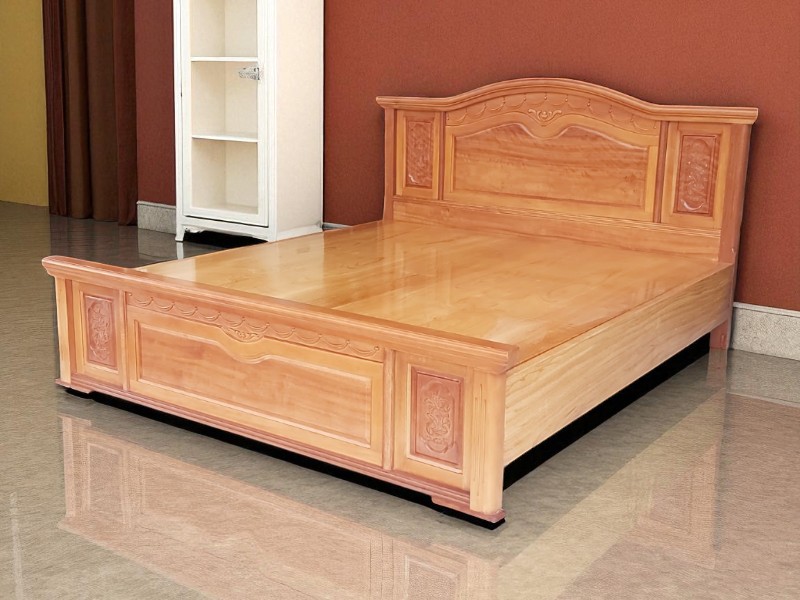 Mẫu Giường Gỗ 2mx2m2 Đẹp Sang Cho Phòng Ngủ Rộng 3 Mẫu giường gỗ 2mx2m2 đẹp