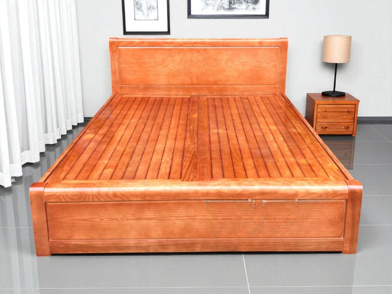 Mẫu Giường Gỗ Đơn Giản Đẹp – Tối Ưu Không Gian Sống Hiện Đại 5 Mẫu giường gỗ đơn giản đẹp