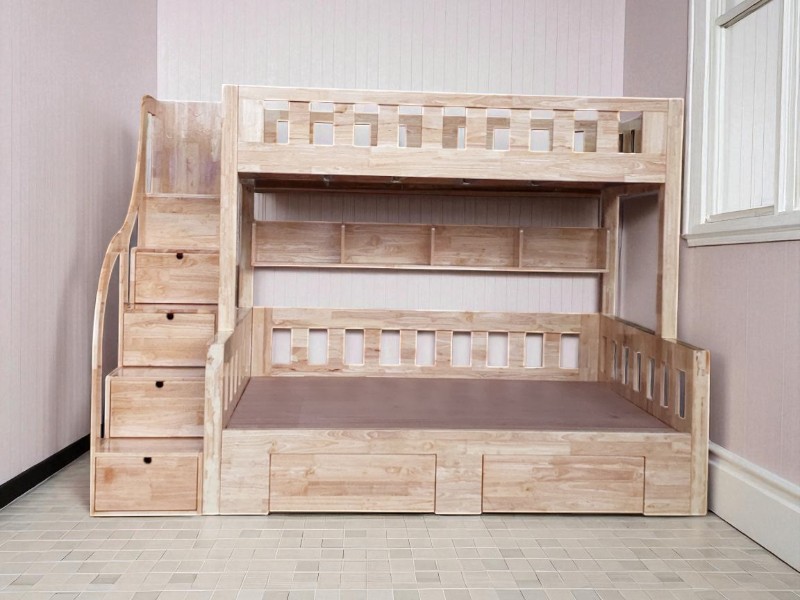 Mẫu Giường Tầng Đẹp Cho Người Lớn Hiện Đại 2 Mẫu giường tầng đẹp cho người lớn