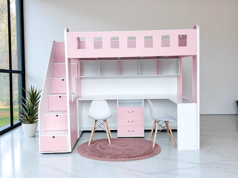 Mẫu Giường Tầng Gỗ Đẹp Sang Trọng Và Hiện Đại 3 Mẫu giường tầng gỗ đẹp