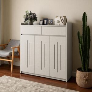 Mẫu tủ giày dép hiện đại