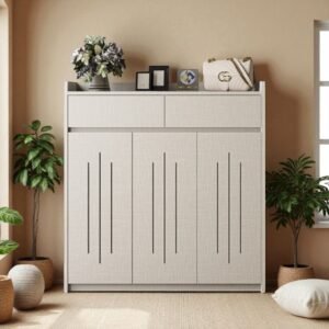 Mẫu tủ giày dép hiện đại