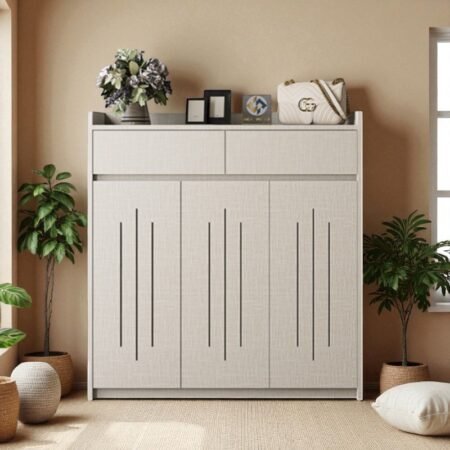 Mẫu tủ giày dép hiện đại