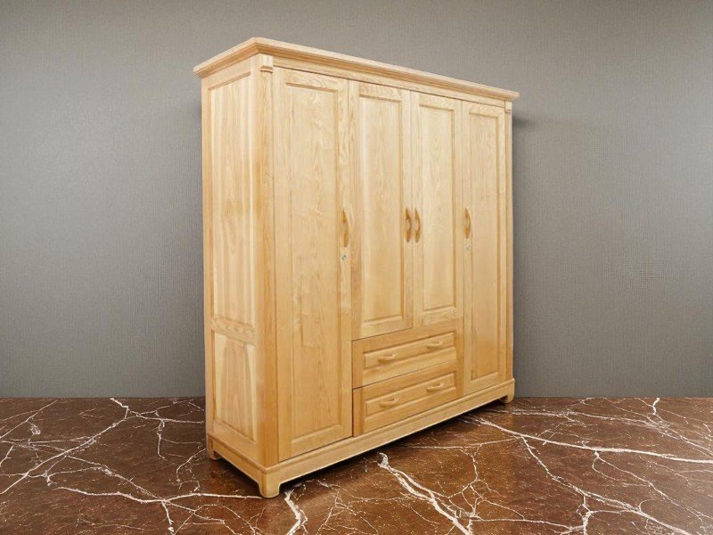 Mẫu tủ quần áo đẹp bằng gỗ tinh tế, sang trọng 7 Mẫu tủ quần áo đẹp bằng gỗ