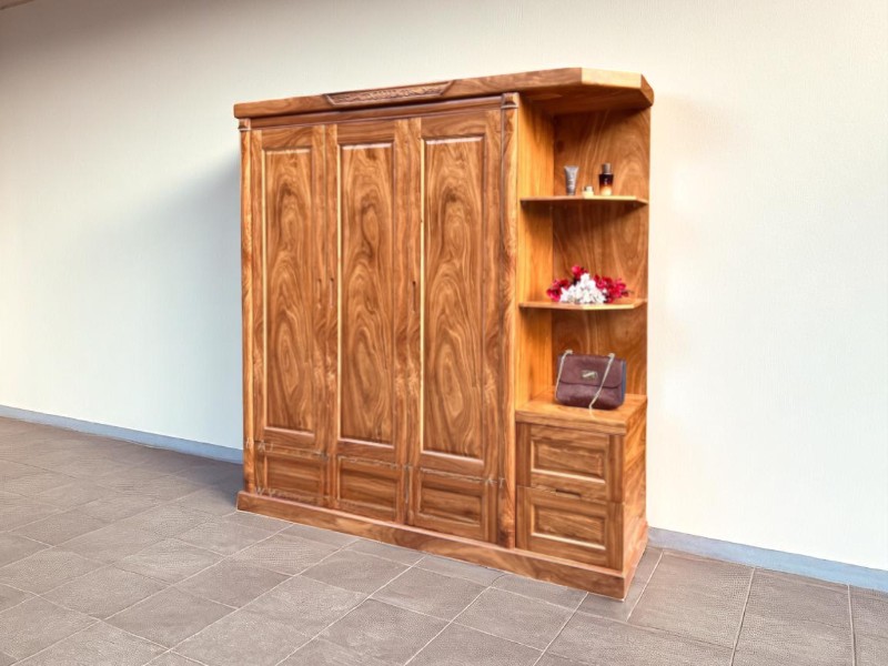 Mẫu Tủ Quần Áo Gỗ Đẹp Hiện Đại Thời Thượng 7 Mẫu tủ quần áo gỗ đẹp hiện đại