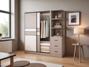 Mẫu tủ quần áo gỗ đẹp hiện đại