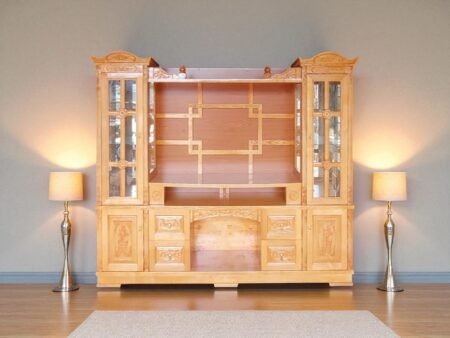 Trang Trí Tủ Rượu Đẹp Tạo Điểm Nhấn Độc Đáo 2 Trang trí tủ rượu
