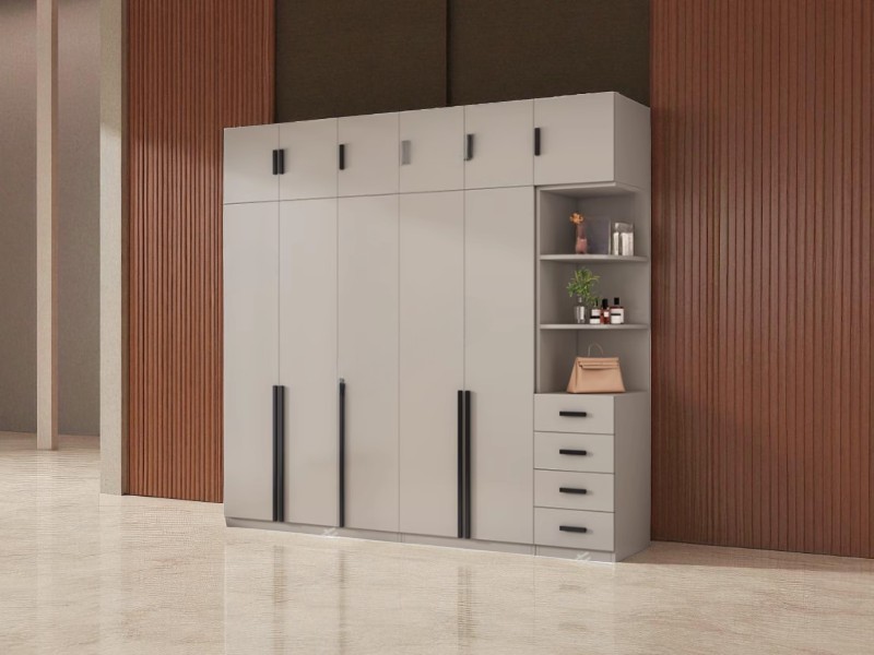 Tủ gỗ 2 cánh nhỏ gọn, tiện lợi và sang trọng 5 Tủ gỗ 2 cánh