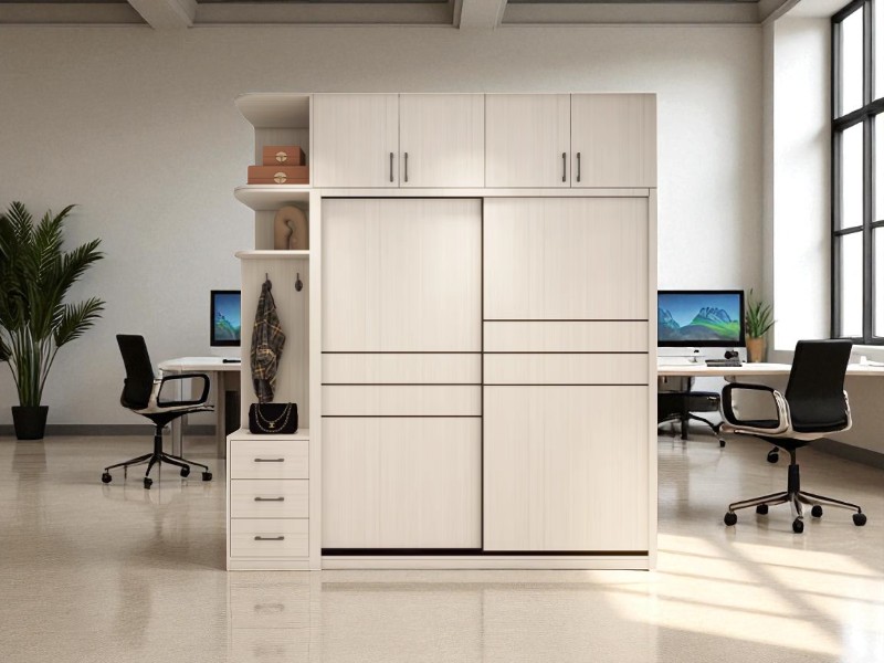 Tủ gỗ 2 cánh nhỏ gọn, tiện lợi và sang trọng 3 Tủ gỗ 2 cánh