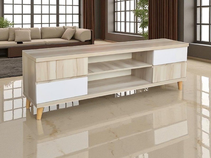 Tủ Kệ Tivi Phòng Khách Hiện Đại – Nâng Tầm Thẩm Mỹ Không Gian 2 Tủ kệ tivi phòng khách hiện đại