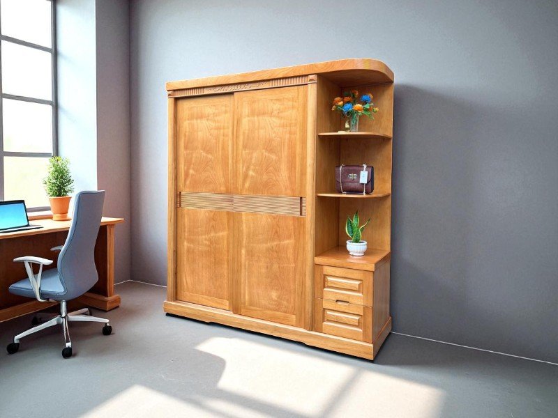 Tủ Quần Áo Cửa Lùa 4 Cánh Tiện Lợi Và Thẩm Mỹ 6 Tủ quần áo cửa lùa 4 cánh