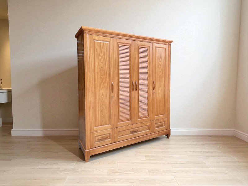 Tủ Quần Áo Cửa Lùa 4 Cánh Tiện Lợi Và Thẩm Mỹ 4 Tủ quần áo cửa lùa 4 cánh