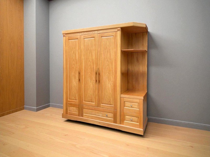Tủ Quần Áo Cửa Lùa 4 Cánh Tiện Lợi Và Thẩm Mỹ 3 Tủ quần áo cửa lùa 4 cánh