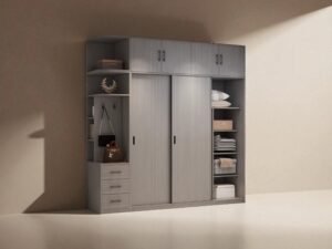Tủ quần áo đơn giản mà đẹp