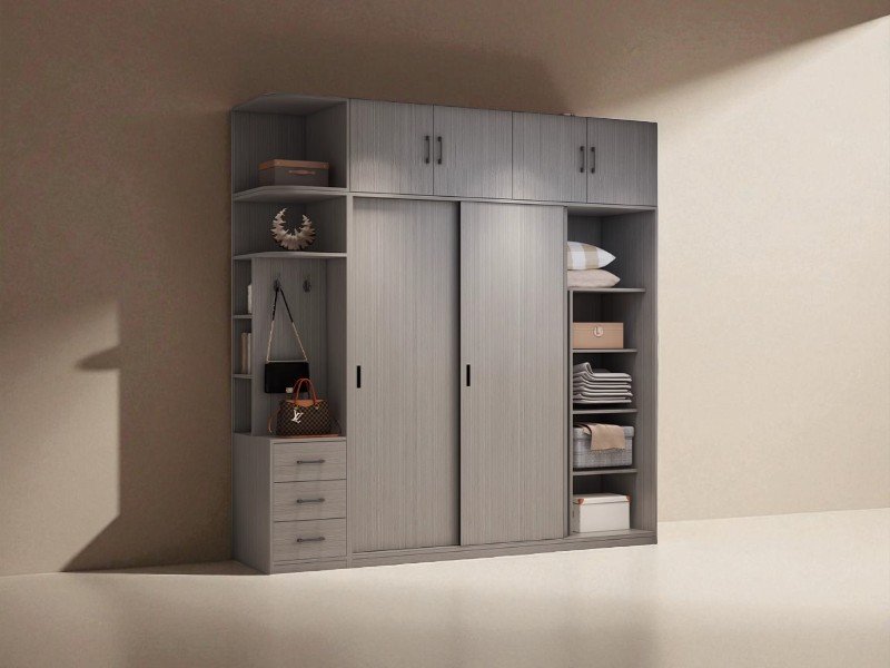 Tủ Quần Áo Đơn Giản Mà Đẹp Dành Cho Mọi Nhà 7 Tủ quần áo đơn giản mà đẹp