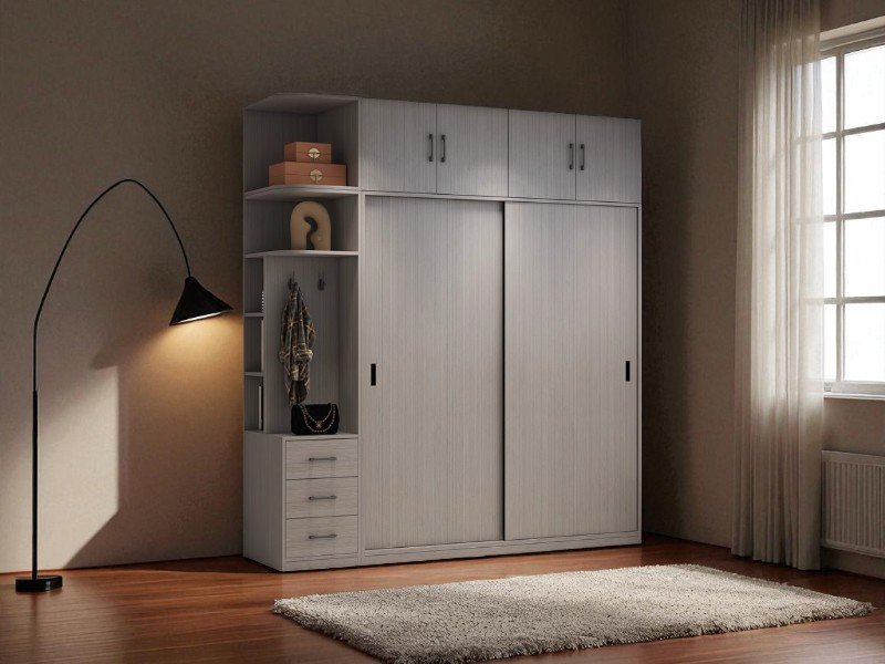 Tủ Quần Áo Đơn Giản Mà Đẹp Dành Cho Mọi Nhà 6 Tủ quần áo đơn giản mà đẹp