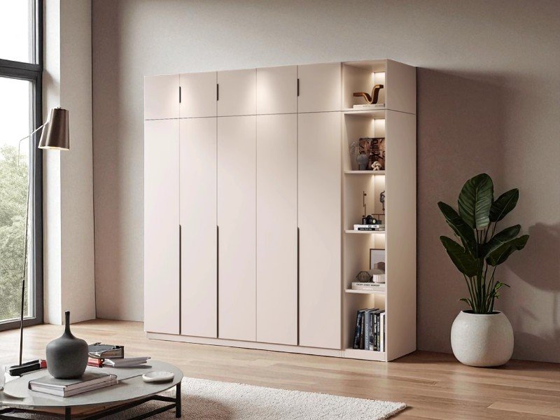 Tủ Quần Áo Đơn Giản Mà Đẹp Dành Cho Mọi Nhà 4 Tủ quần áo đơn giản mà đẹp
