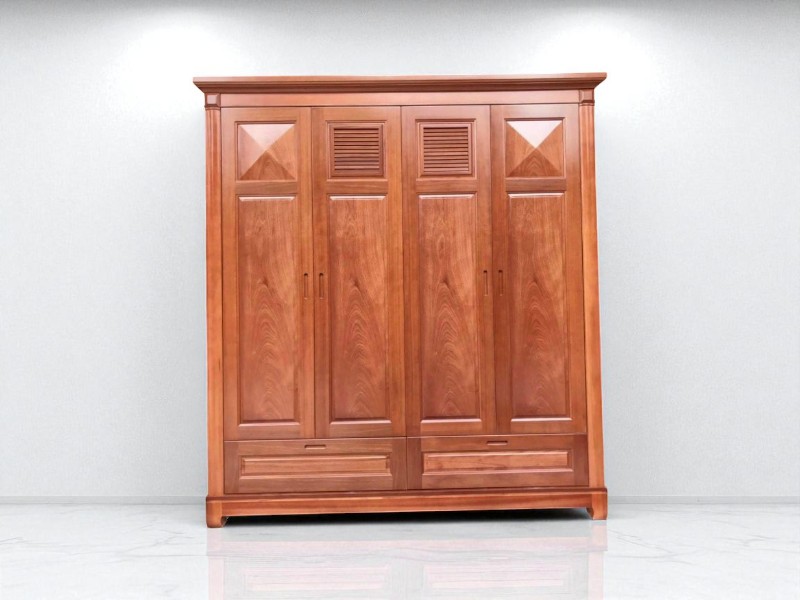 Tủ Quần Áo Góc Tường Tối Ưu Không Gian Sống 2 Tủ quần áo góc tường